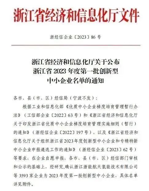 奋斗不息 立异不止|东升国际装饰、东升国际家具双双荣获“2023年度立异型中小企业”称呼