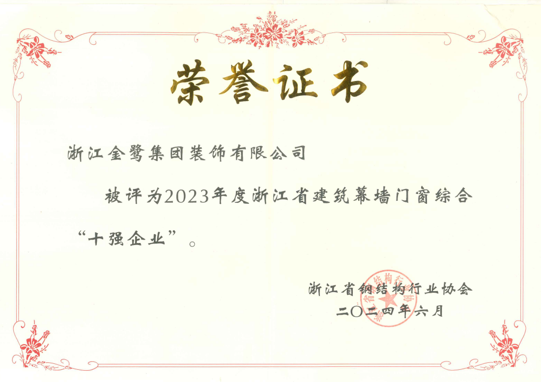 喜讯︱东升国际装饰荣获2023年行业先进企业、双十强企业称呼-东升国际新闻-东升国际有限公司
